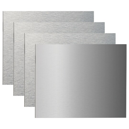 AlumaComp; AlumaComp Aluminum Archival Painting & Mounting Panels, Multipacks, Double-Sided, 100% Archival, Acid-Free, 4mm Thick, for All Media; Category:Wood & Hardboard Panels; Image:1
